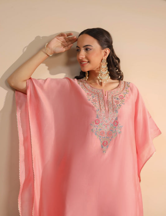 Pink Kaftan with pants