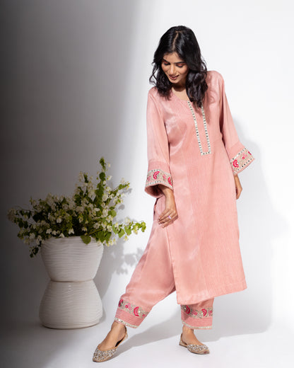 Pink Kurta & Salwar Set