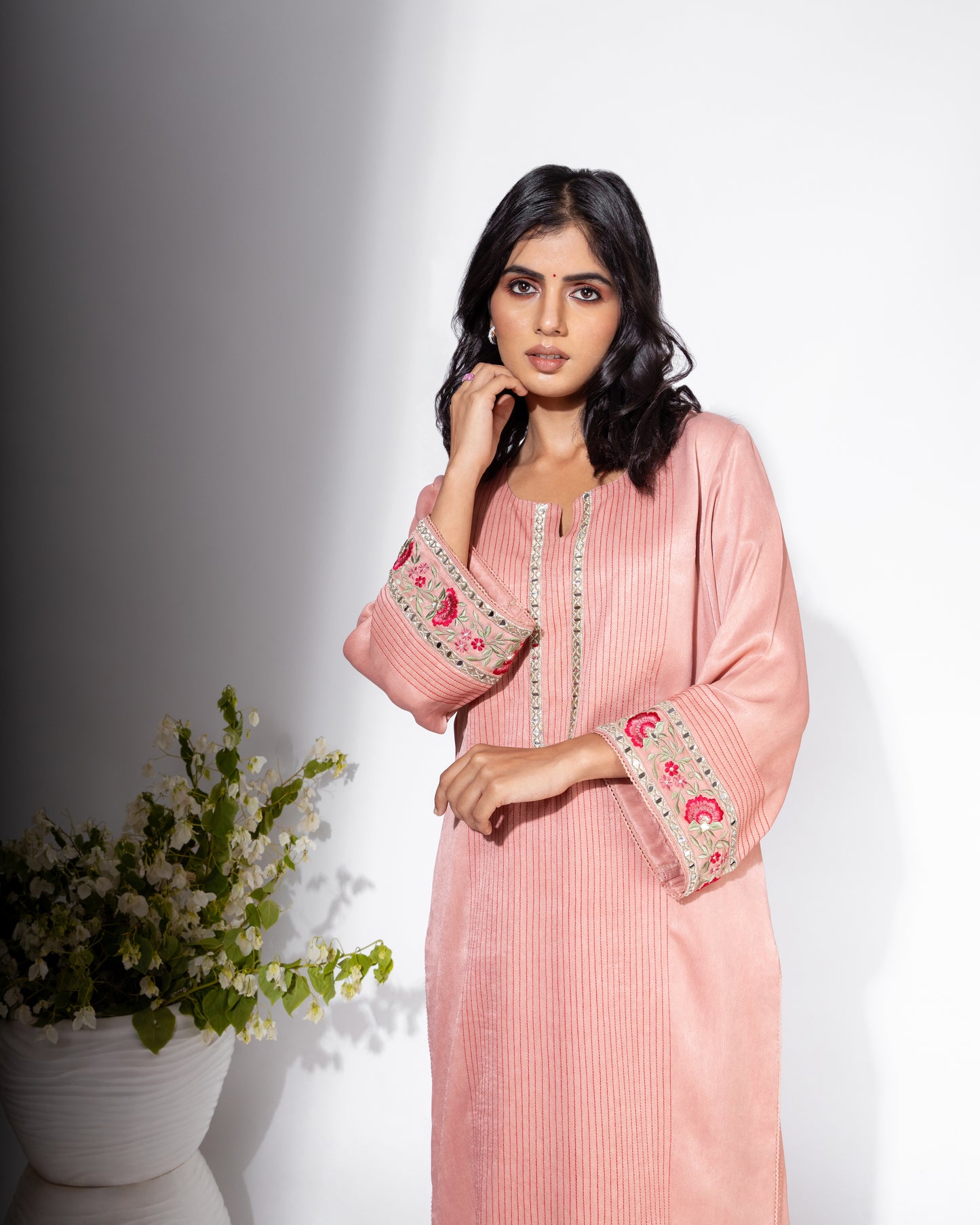 Pink Kurta & Salwar Set