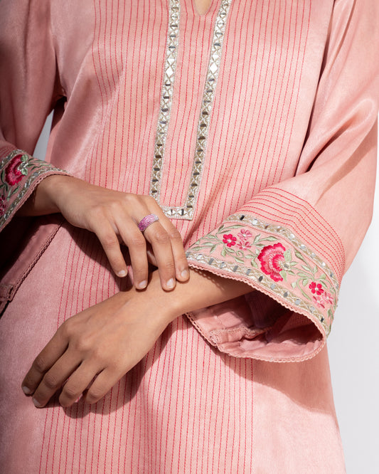 Pink Kurta & Salwar Set