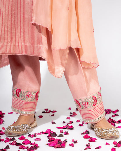 Pink Kurta & Salwar Set